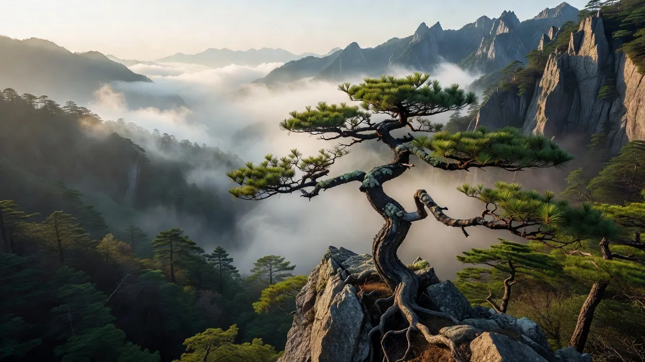 崖の一本松